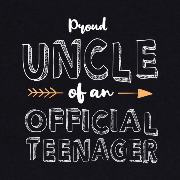 Proud Uncle Official Teenager Matching Birthday Outfit by 2blackcherries